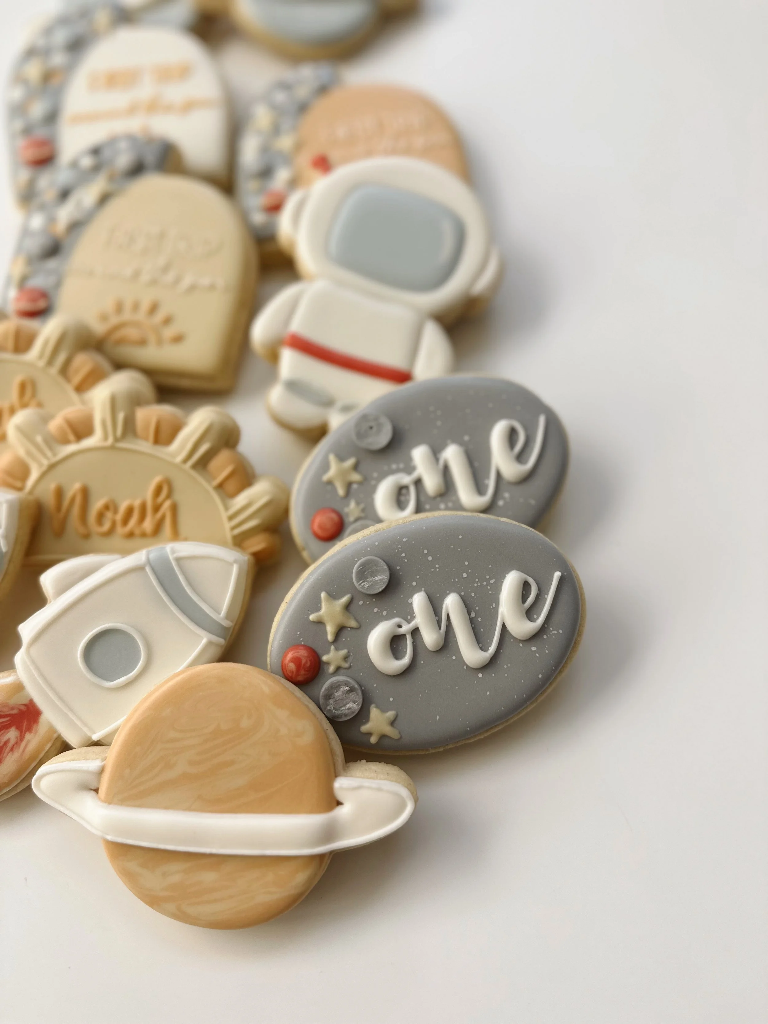 First Birthday Custom Decorated Cookies Bozeman MT