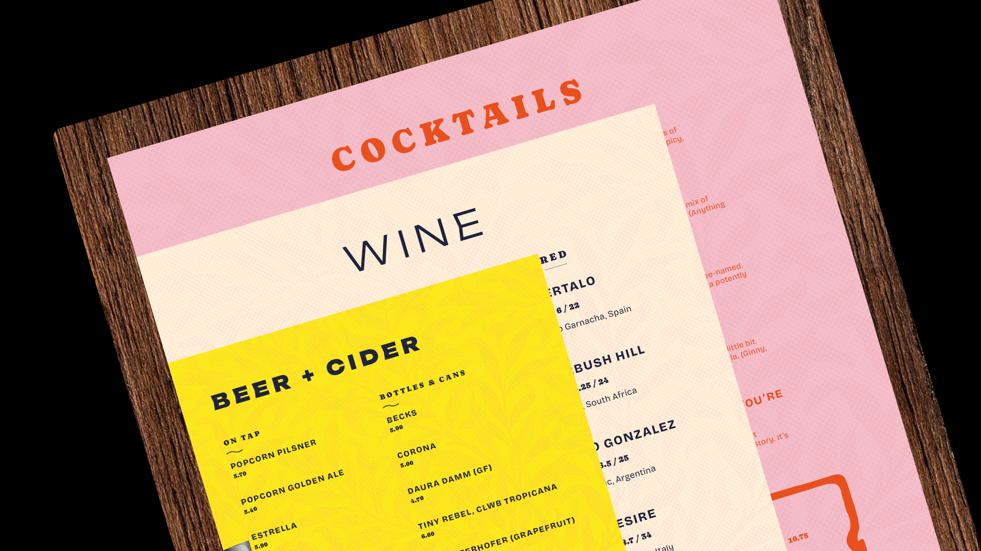 Established visual guidelines that support their diverse offering from casual drinks to premium bottle service, ensuring cohesive branding across digital platforms, promotional materials, and physical venue spaces