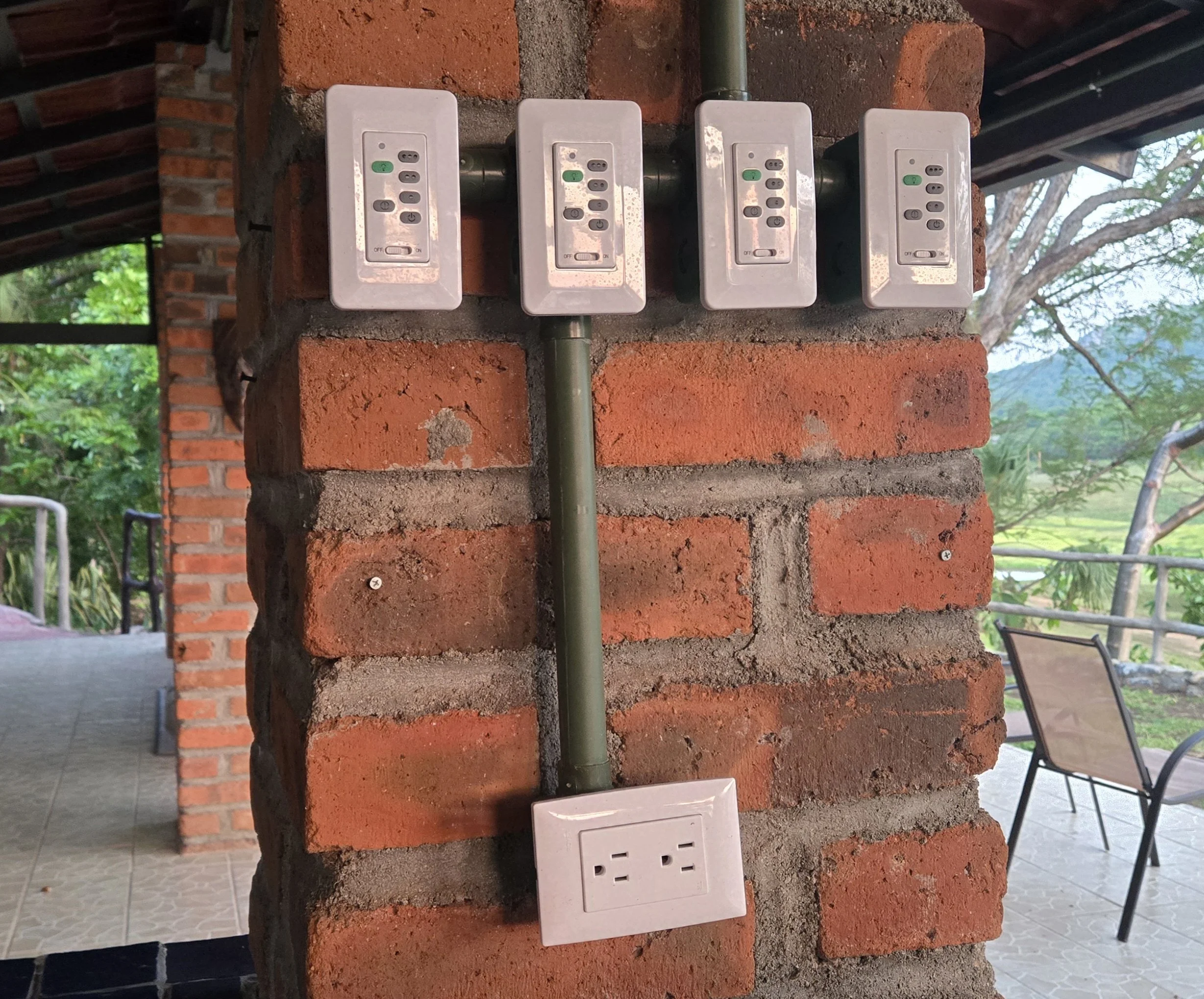 Rewired electrical throughout