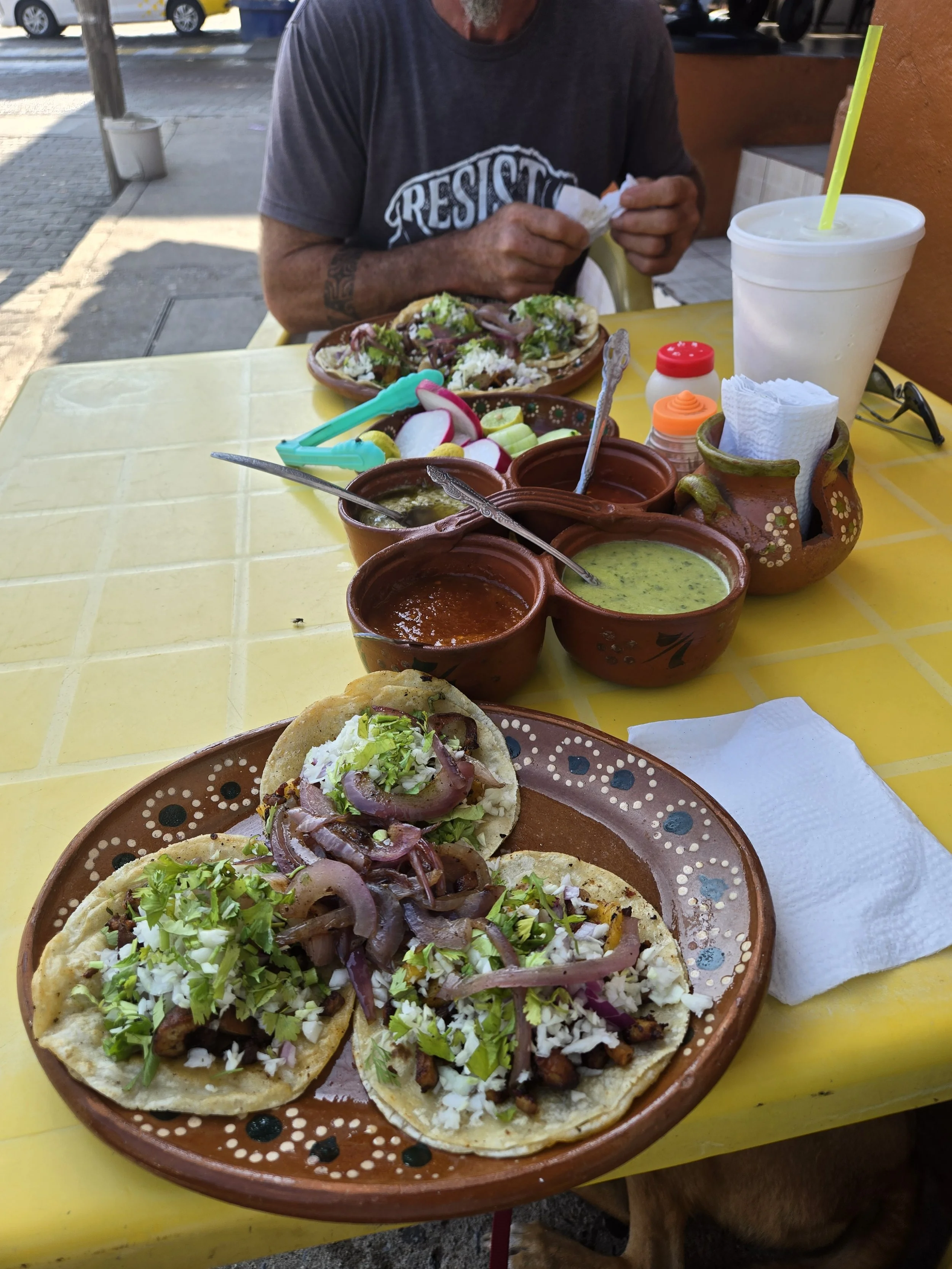 The best tacos in Mexico are made by Luz at La Avenida in Tomatlán