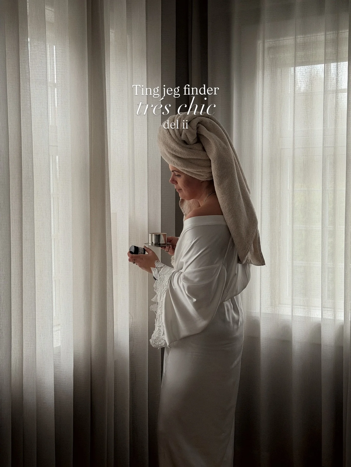 annonce for @matasdk og en blandet landhandel, af 10 ting jeg synes er tr&eacute;s chic. Fra h&oslash;jt til lavt, jord under neglene, gennerfund og en ny sk&oslash;nhedsfavorit fra @ecooking. 

&ldquo;Vitamin A Treatment&rdquo;. En slags kur, som na