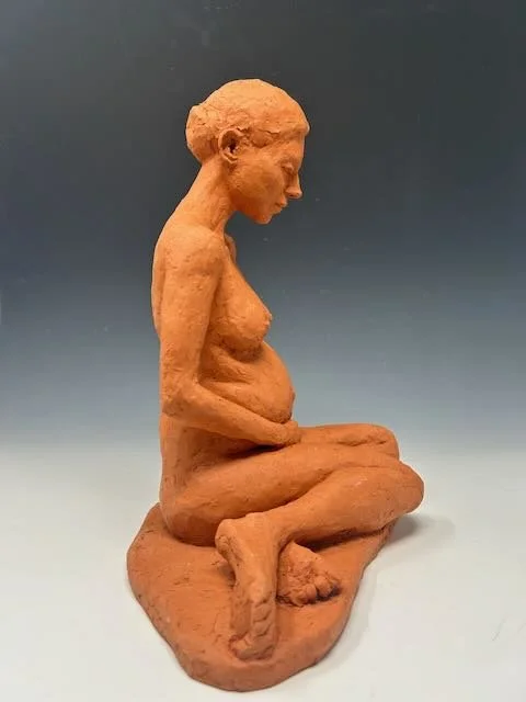 A pregnant woman