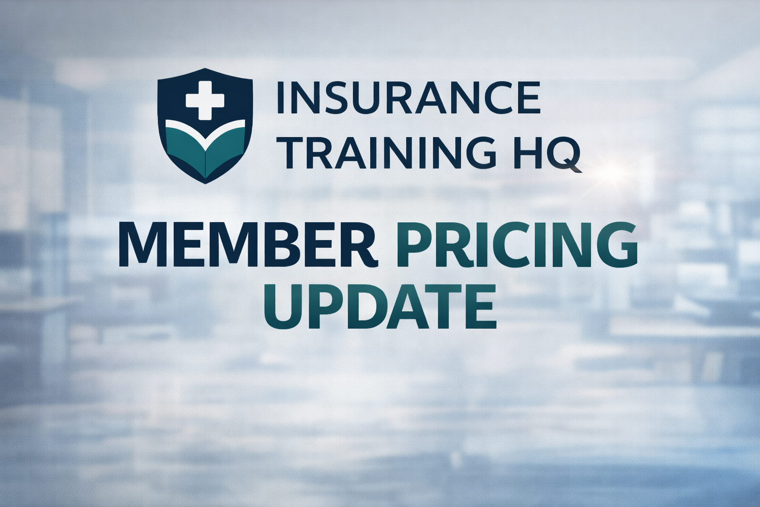 Member Pricing Update