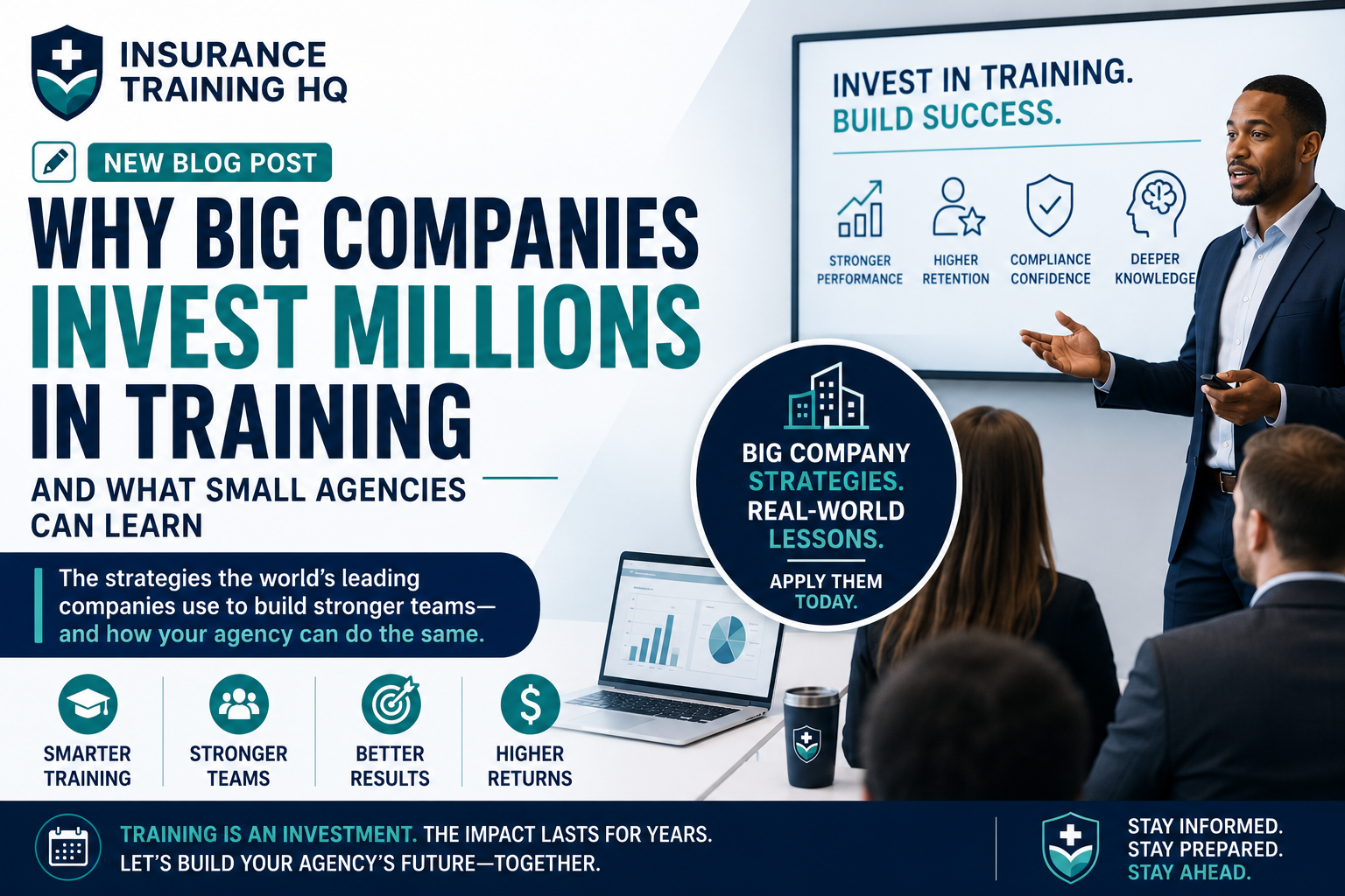 Why Big Companies Invest Millions in Training — And What Small Agencies Can Learn