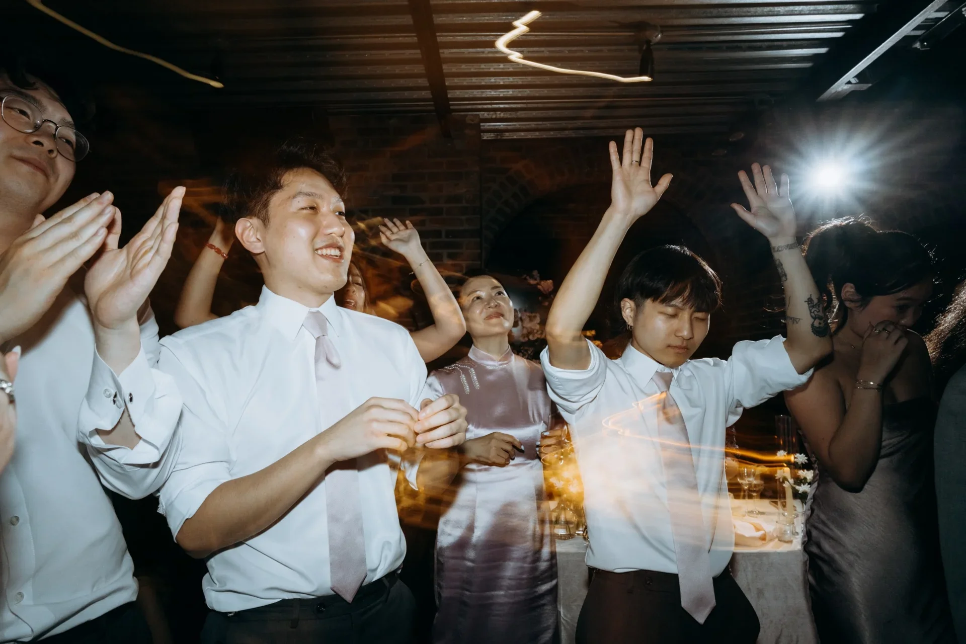 Modern Korean-American wedding in NYC with Aria Melody, the best Manhattan wedding DJ, curating an elevated multicultural reception.