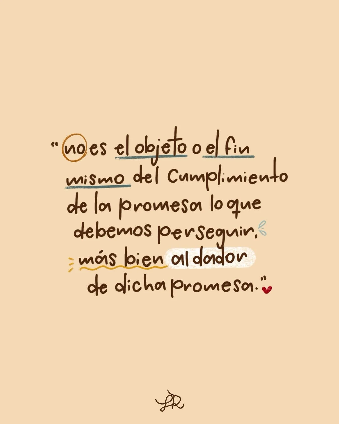 Muchas veces nos enfocamos en cuando se cumplir&aacute; aquello que Dios me ha prometido, o cuando contestar&aacute; mi oraci&oacute;n, y queremos a como de lugar ver el resultado de esa promesa YA.

No nos gusta esperar (yo la primera), y necesitamo