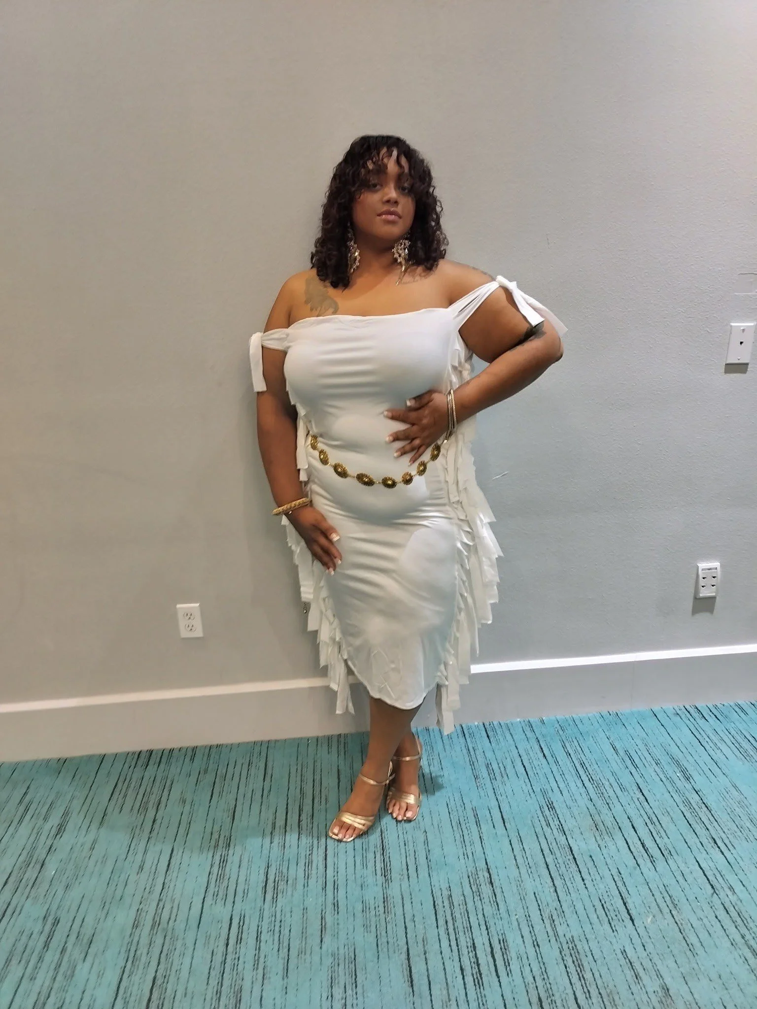 Queen Stepping out Tassel Dress