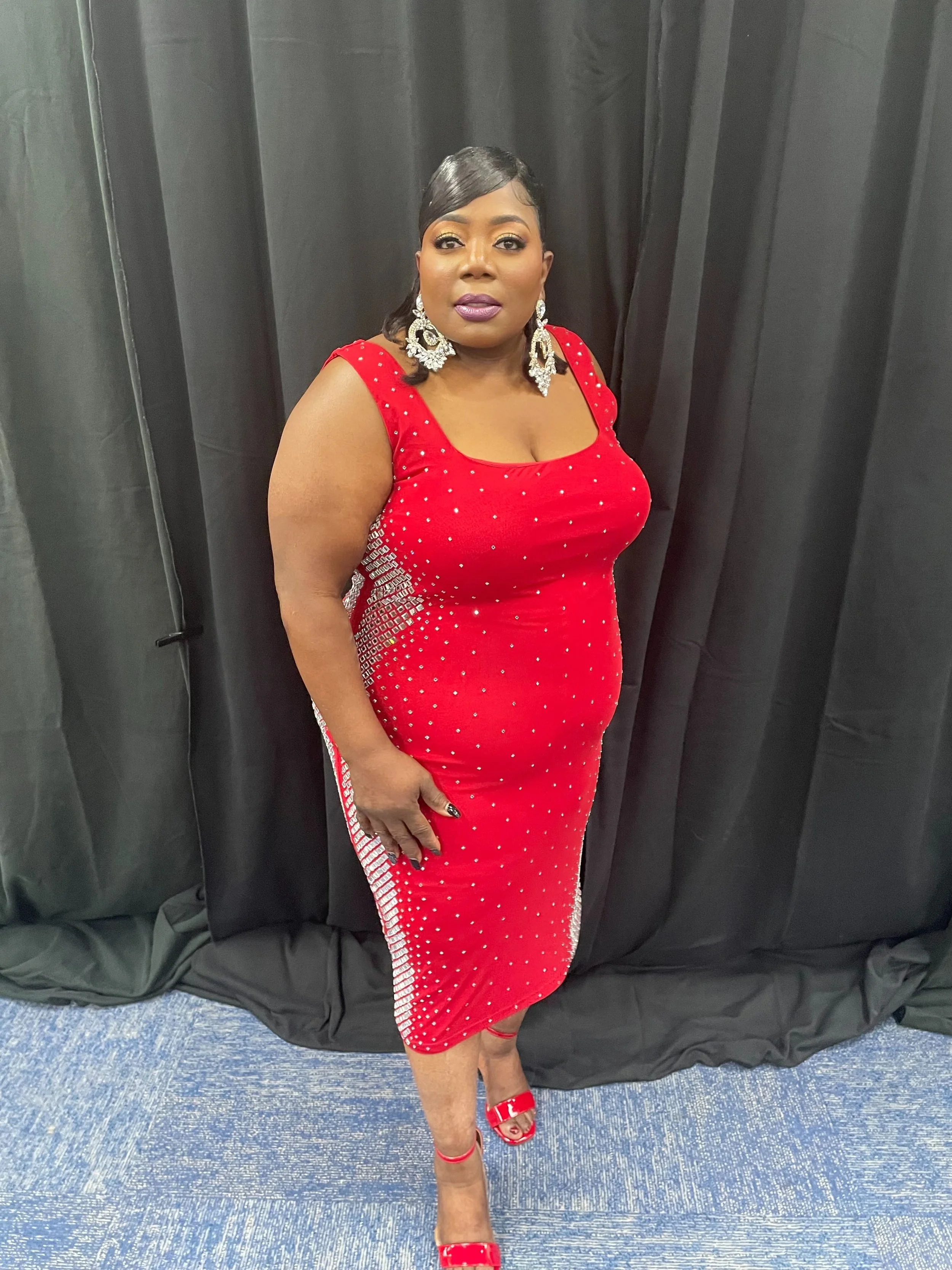 Queen Goddess in Red