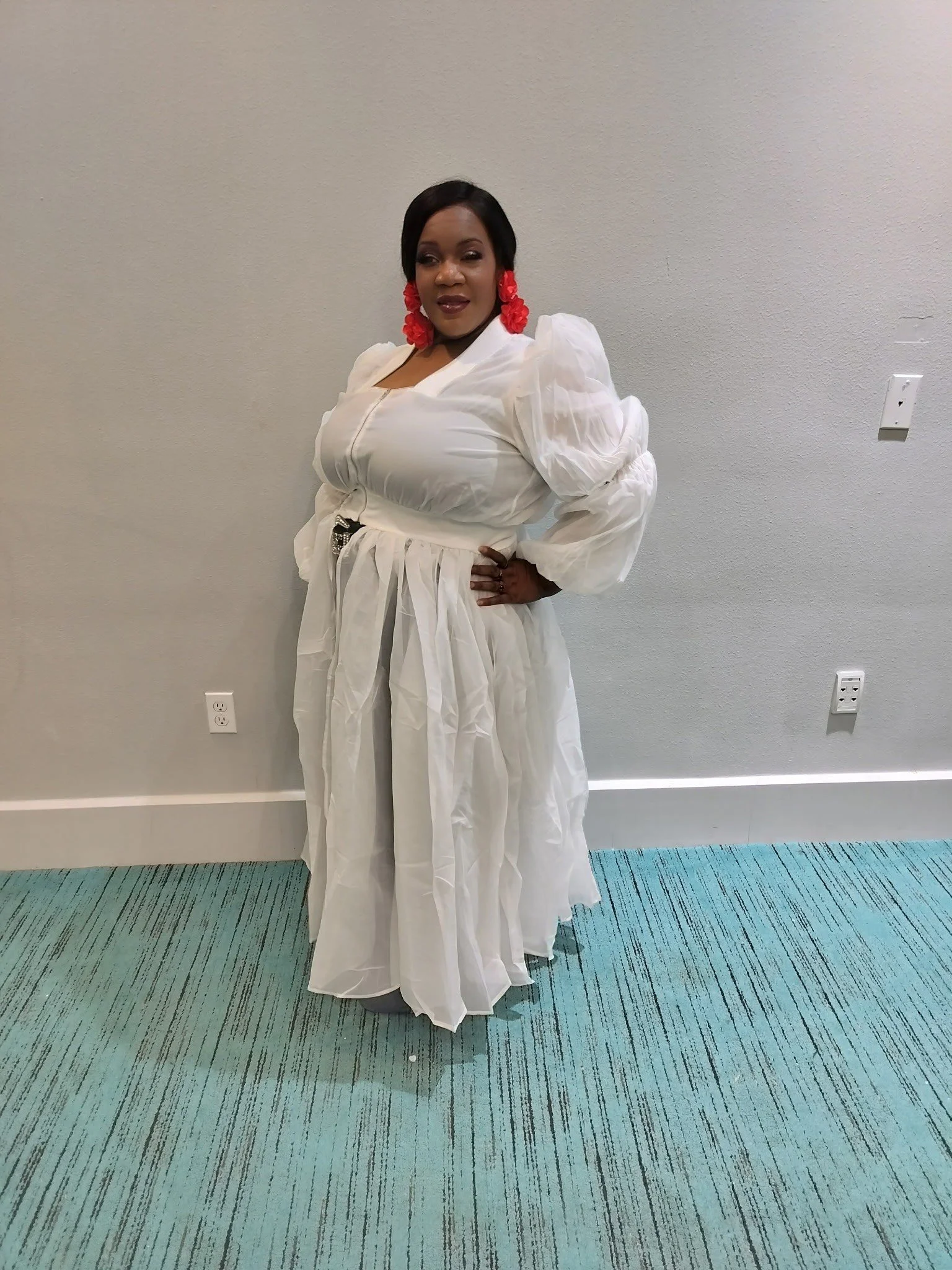 She Arrived Shirt Dress