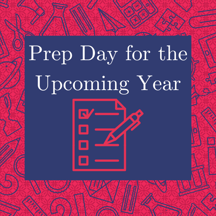Prep Day for the upcoming year (No Worship service)