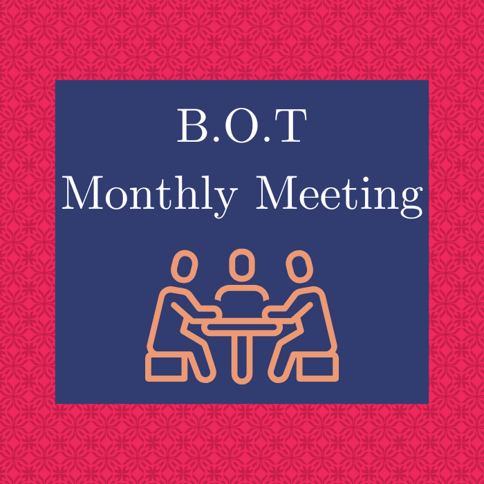 Board of Trustees Monthly Meeting