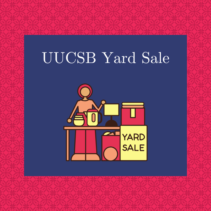 UUCSB Yard Sale