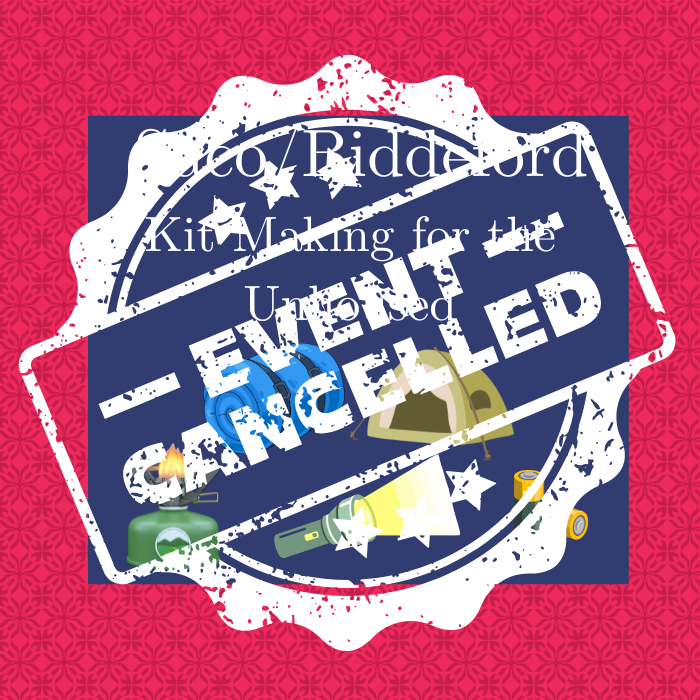 Cancelled: Saco/Biddeford Kit Making for the Unhoused