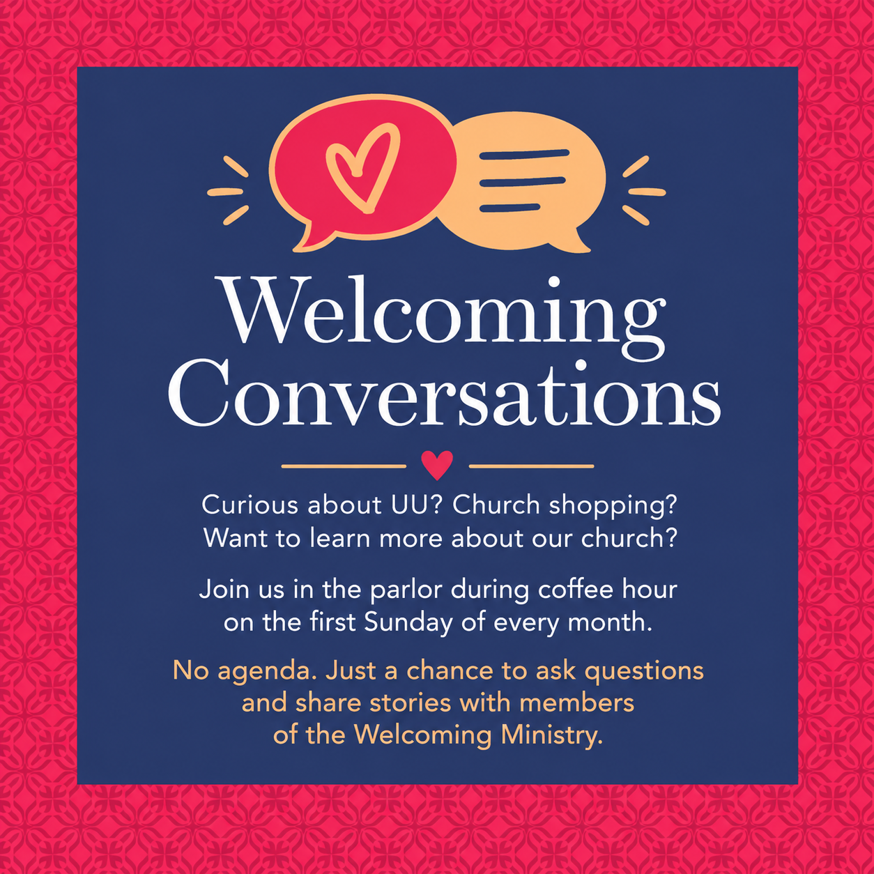 Welcoming Conversations