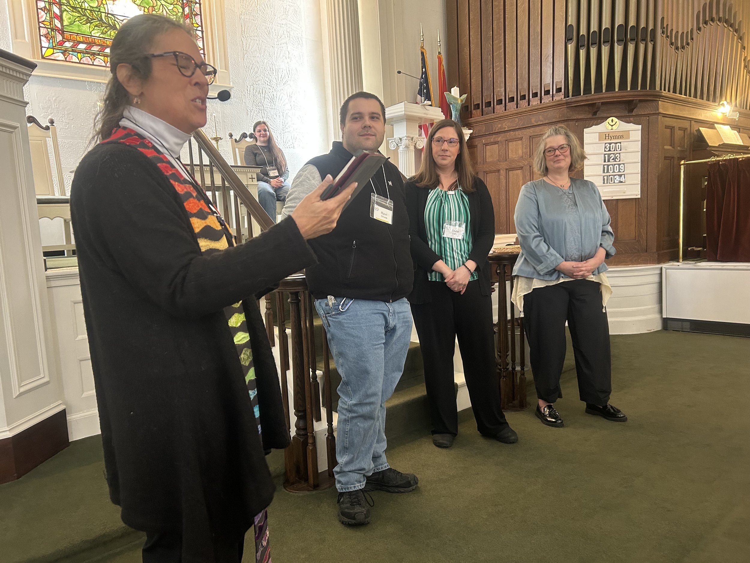 Our growing web team and video support