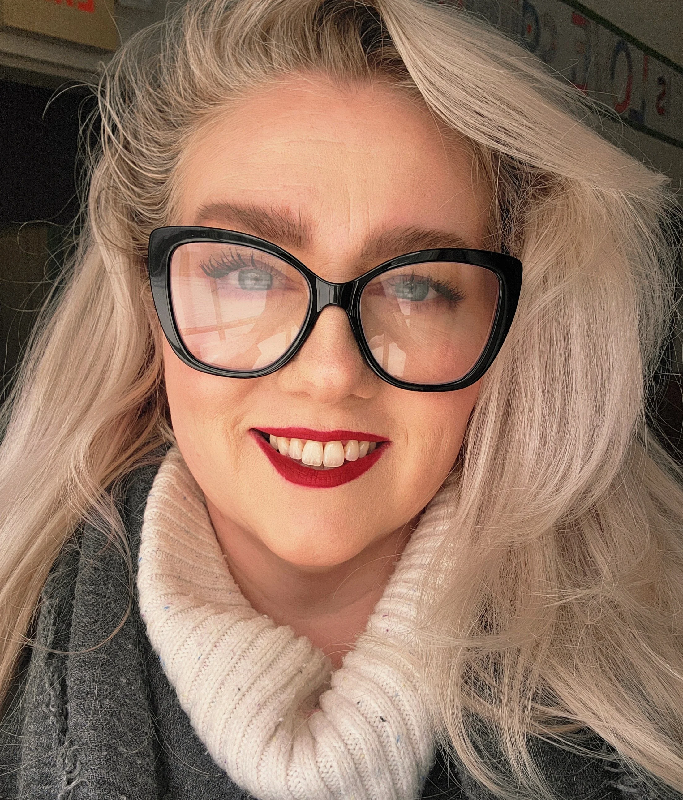 Teague Cotton smiles at the camera.