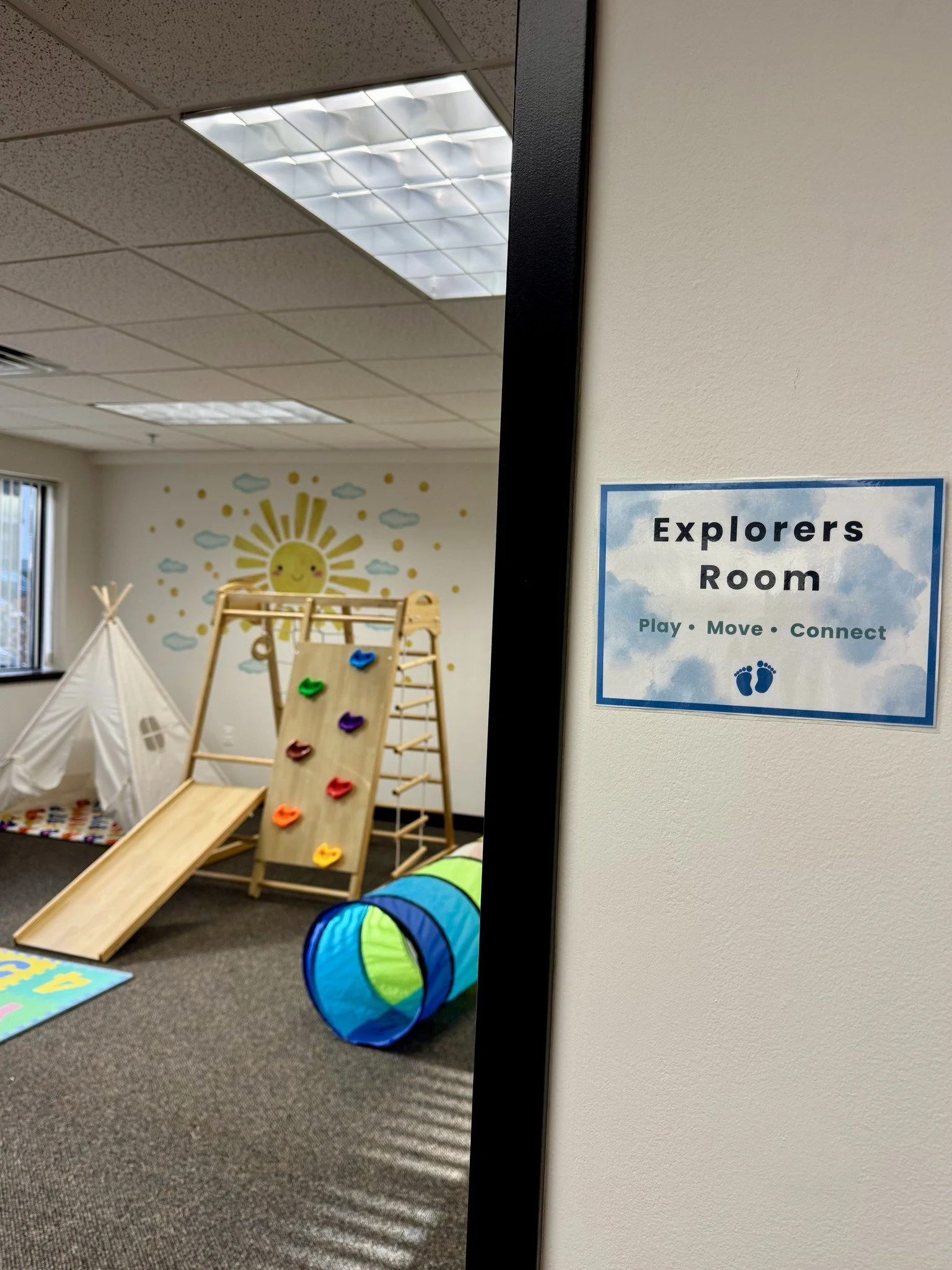 ABA Therapy classroom space for autism and Down syndrome