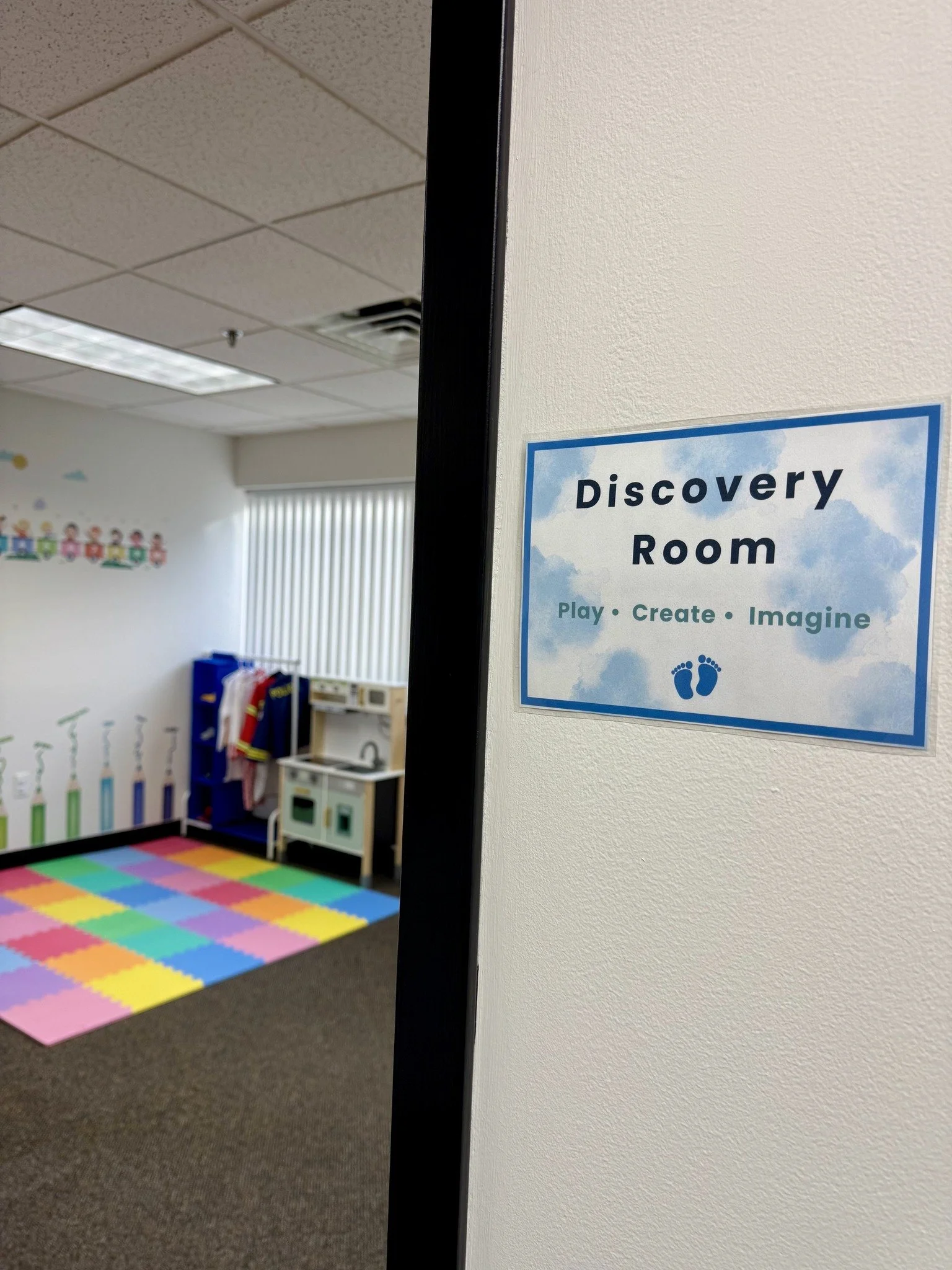 ABA Therapy classroom space for autism and Down syndrome