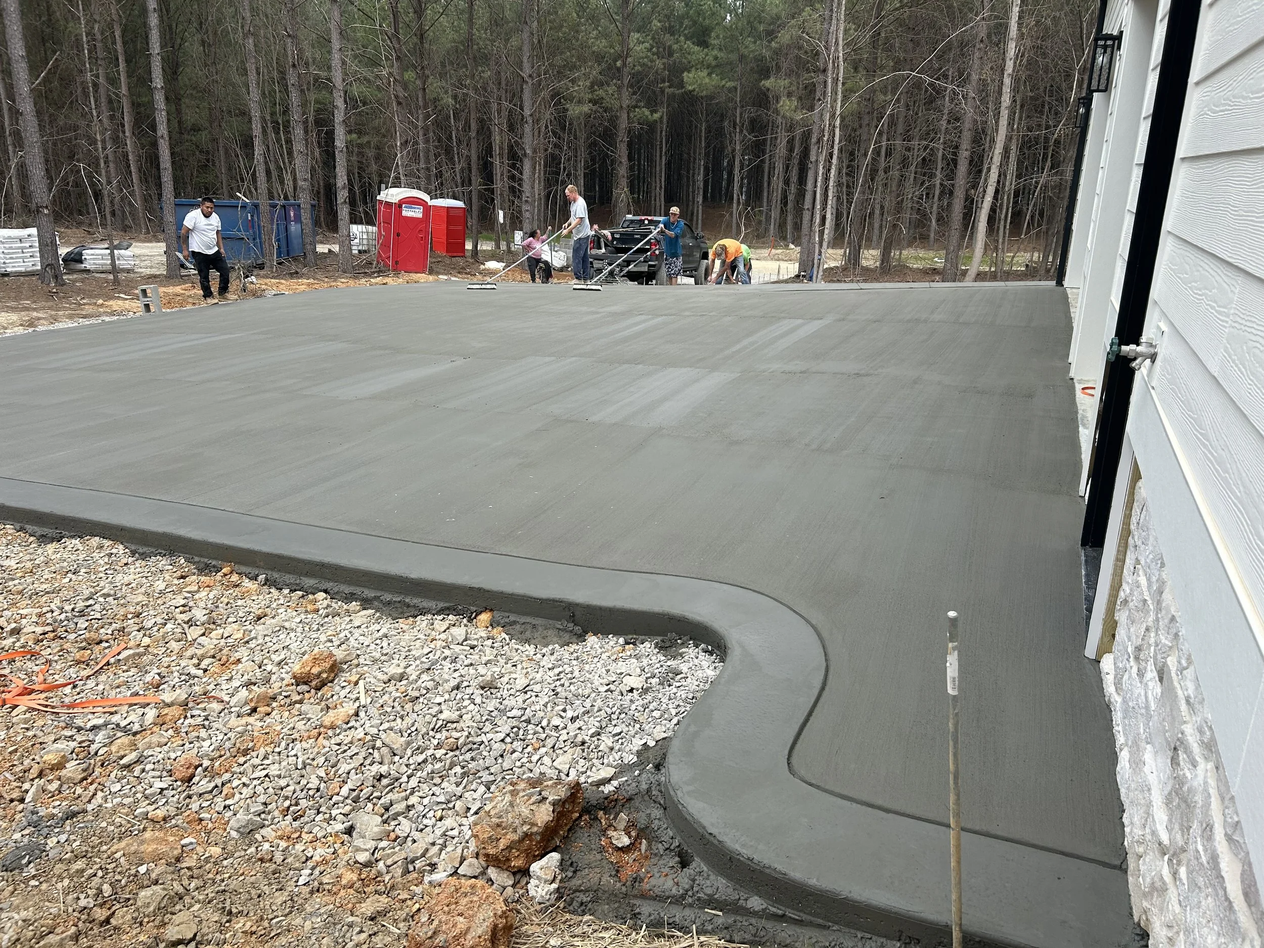 Driveway with Decorative Boarder