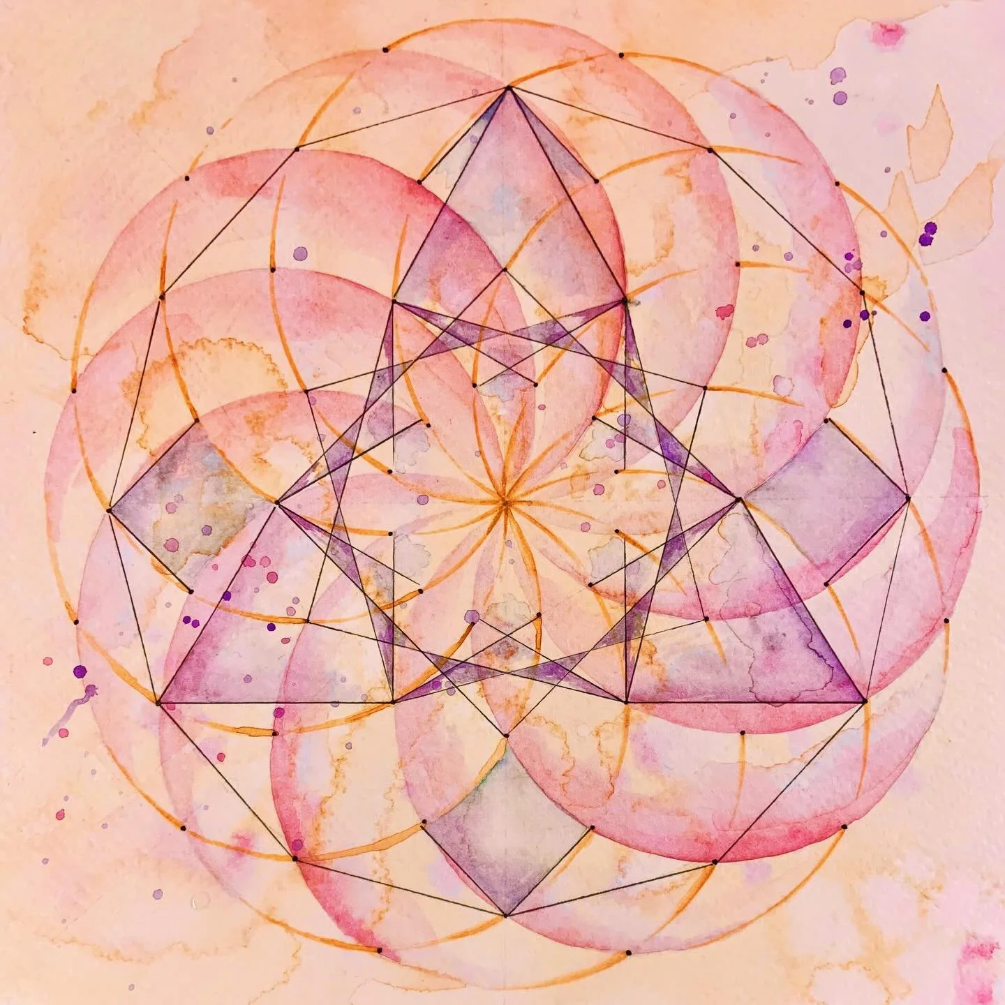 #DailyVisions #CreativeGeometry #Contemplations

In last week&rsquo;s Creative Geometry Drawing Workshop, @abeingnamedrudy and I explored the twelve-petalled &ldquo;Lotus of Life.&rdquo; 

It&rsquo;s a shape I&rsquo;ve constructed many times, even be
