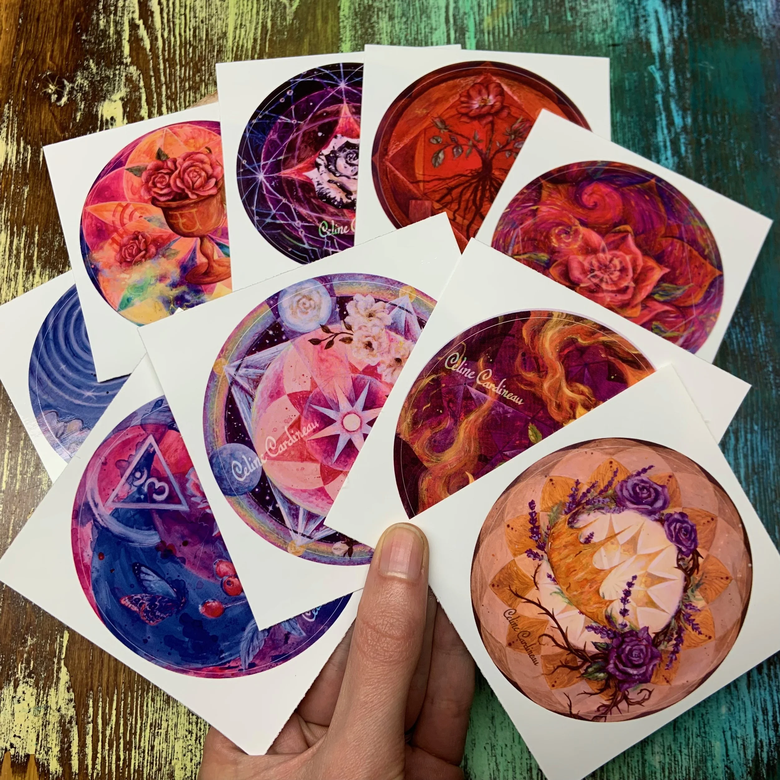 "Rose Gate" Stickers