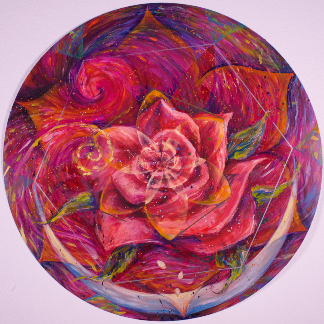 "Rose Gate of Creativity" Original Art