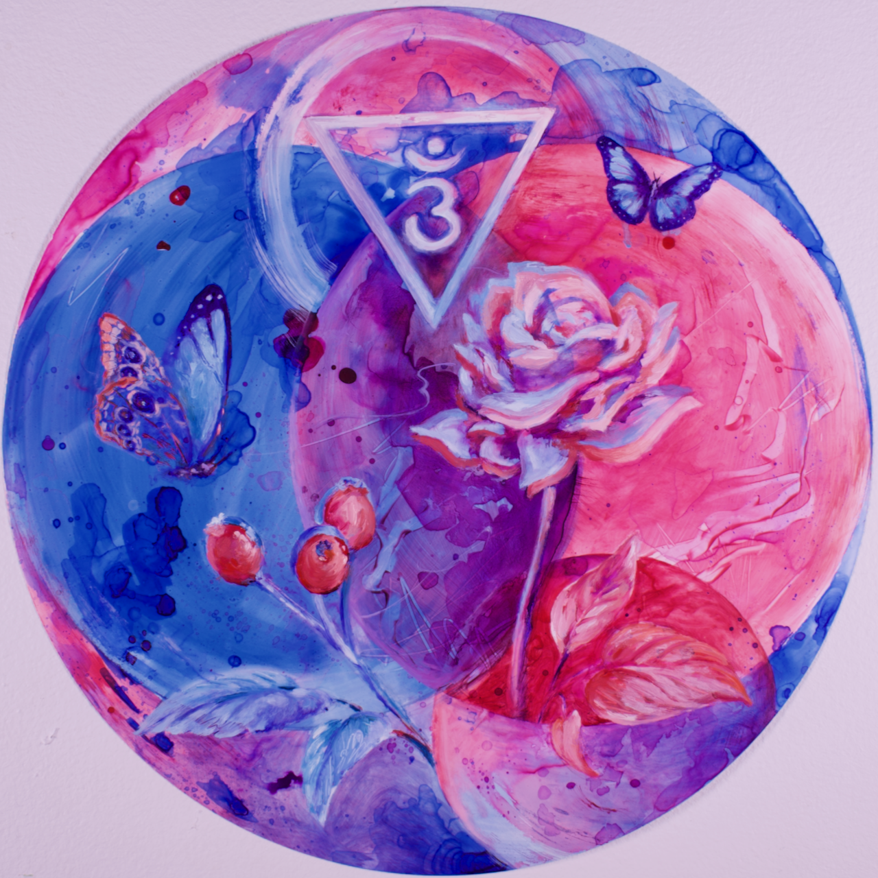 "Rose Gate of Wisdom" Original Art