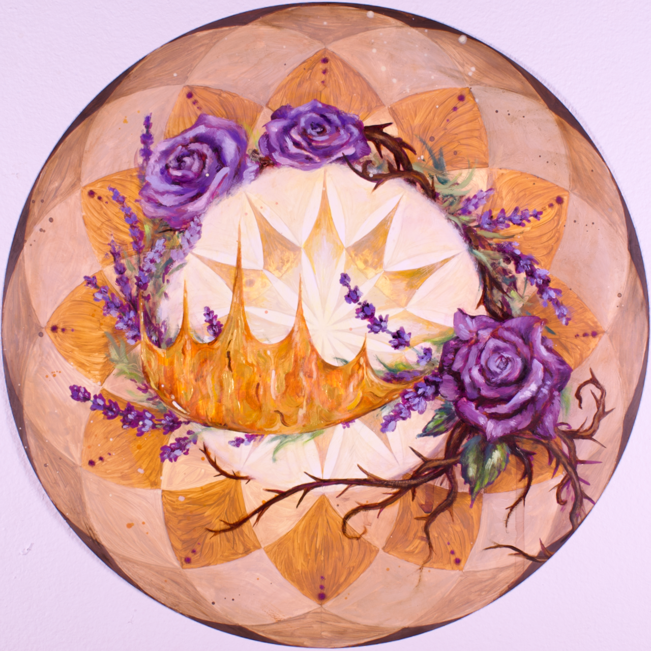 "Rose Gate of Authority" Original Art