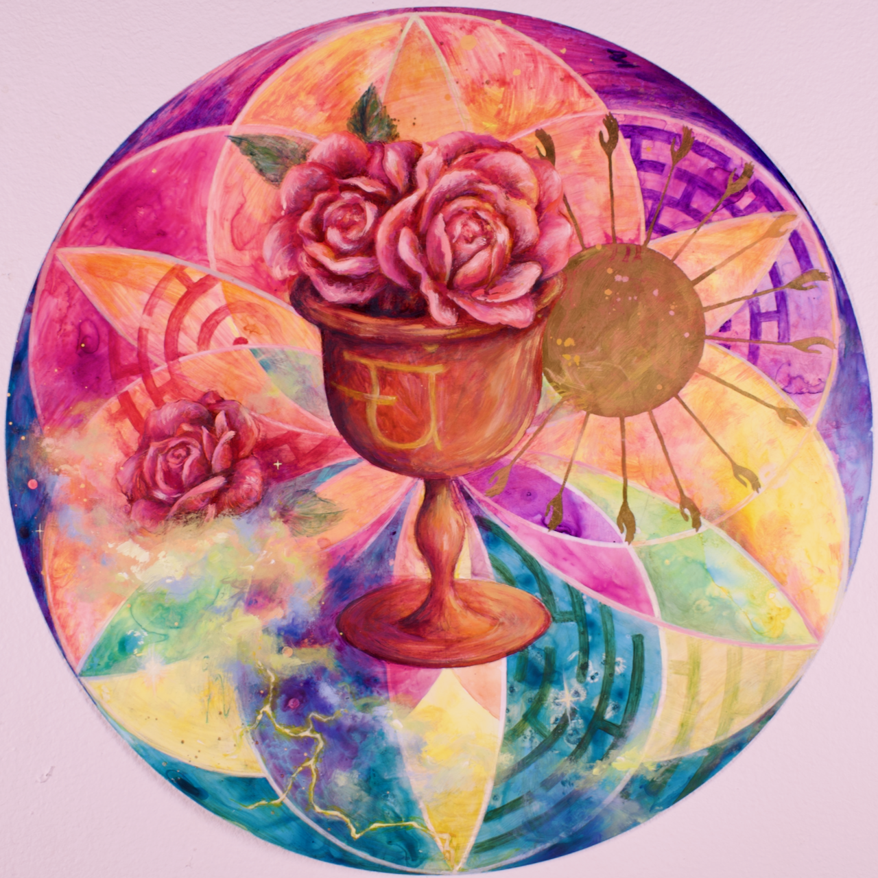 "Rose Gate of Compassion" Original Art