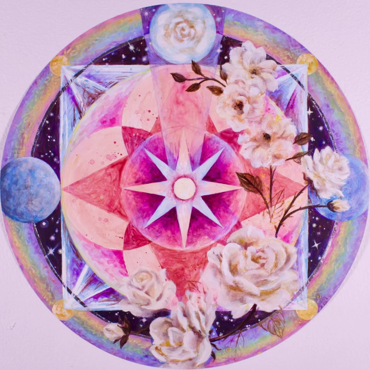 "Rose Gate of Heaven" Original Art