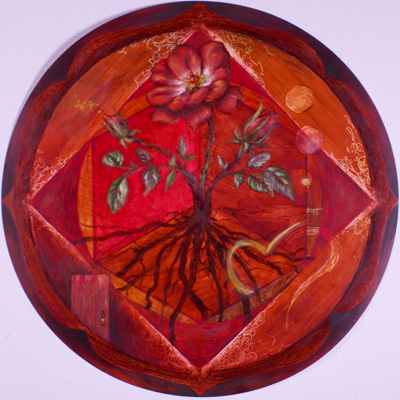 "Rose Gate of Manifestation" Original Art