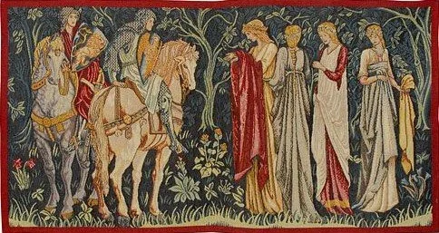 3904 Departure of the Knights Tapestry