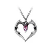 P900 Alchemy Bat Heart Pendant