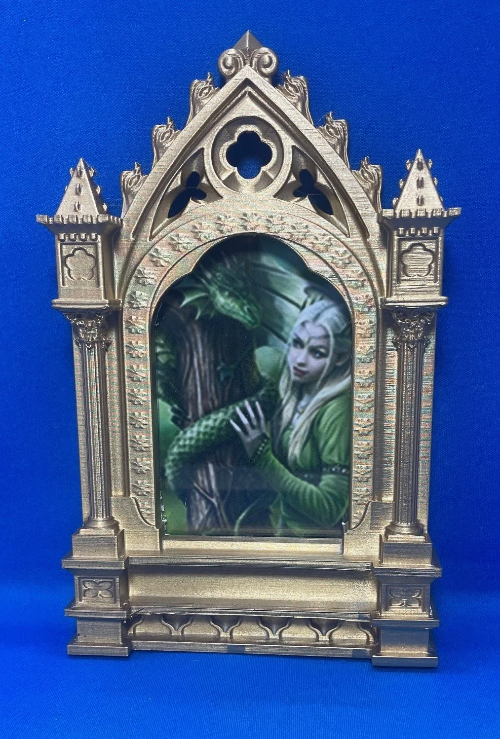 Gothic Memories Photo Frame, 6x9  Gold