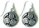 EAR331 Pewter Drop Earrings
