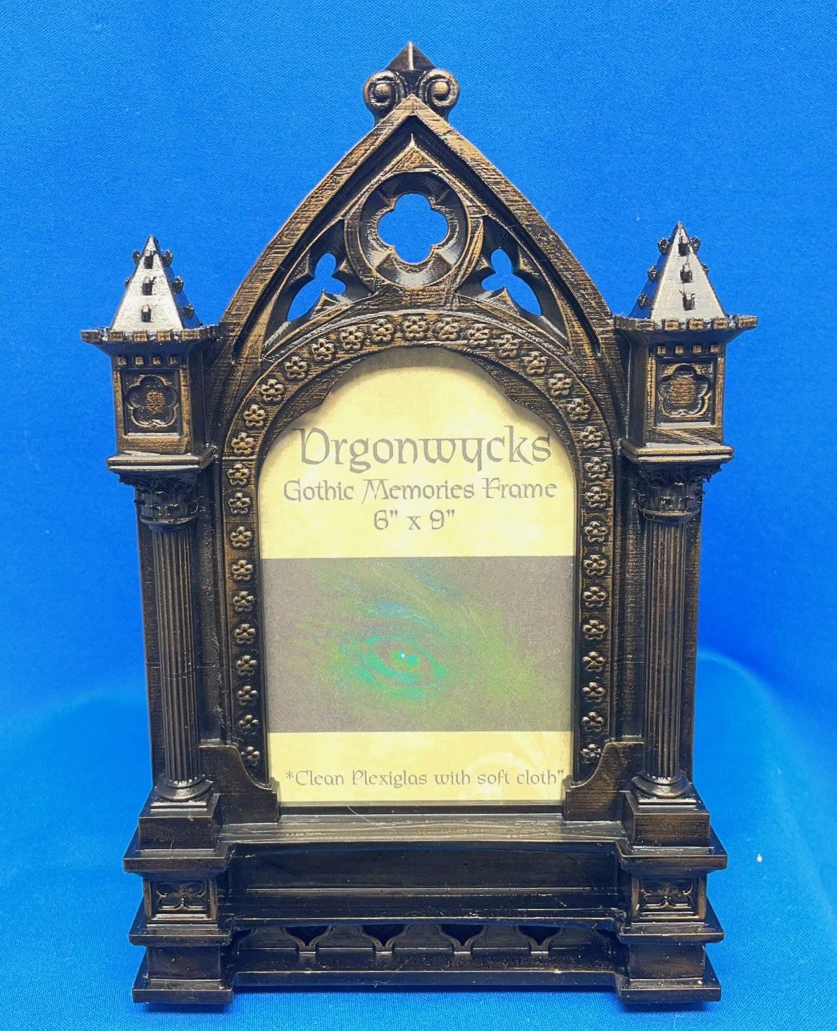 Gothic Memories Frame 6x9 Black/Brass