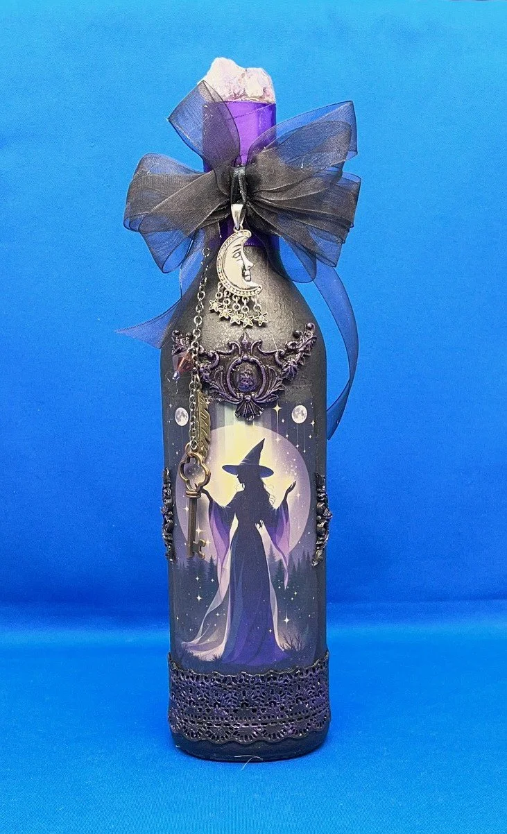 Purple With Fantasy Bottle