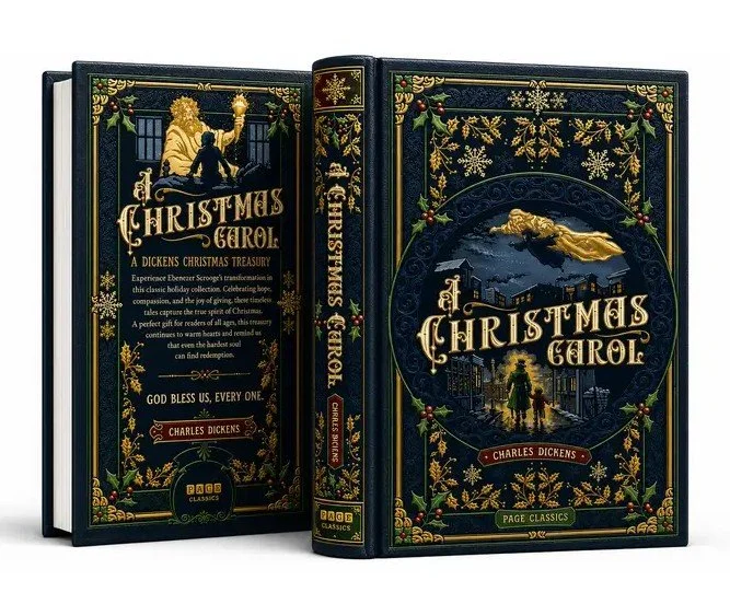A Christmas Carol,   by Charles Dickens