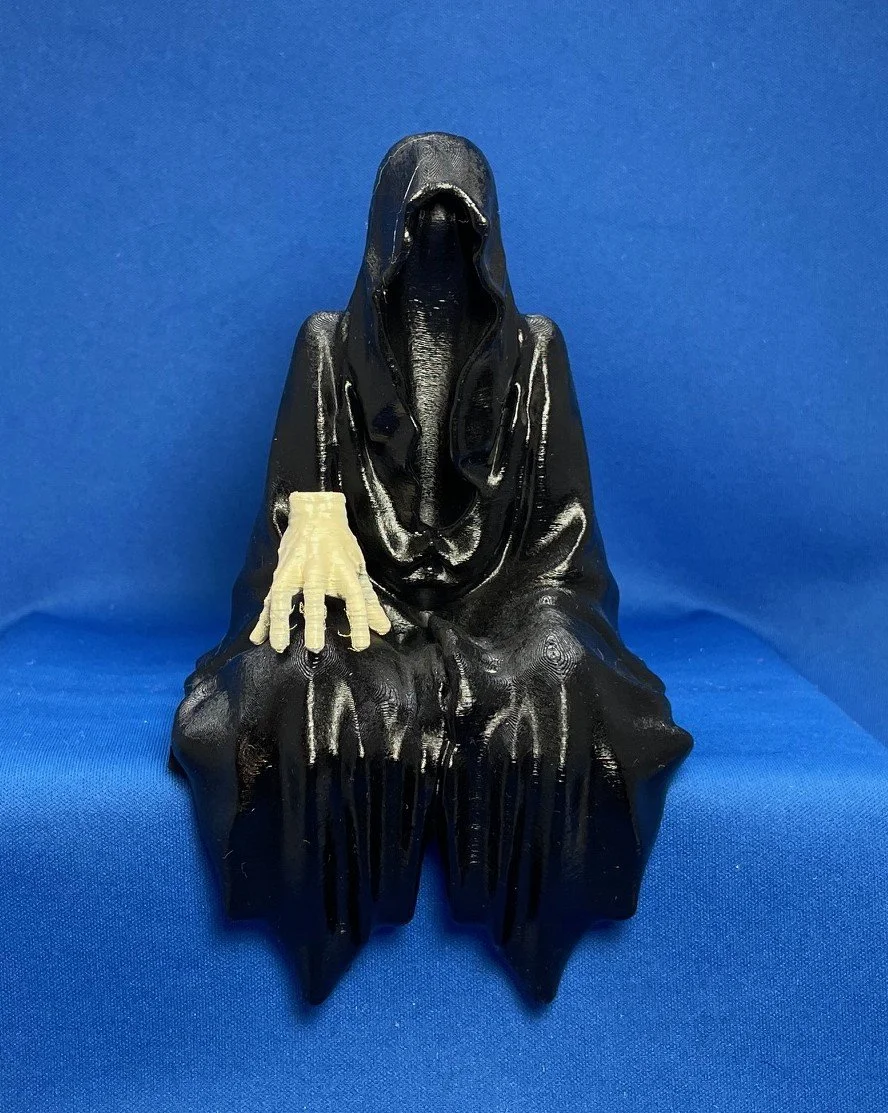 Jack the Reaper Bookshelf Sitting Reaper-Thing