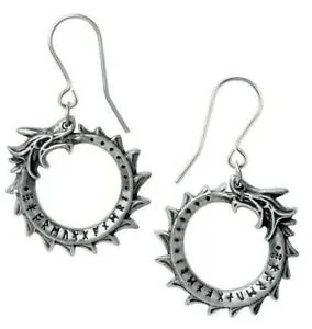 E440 Alchemy Jormungand Earrings