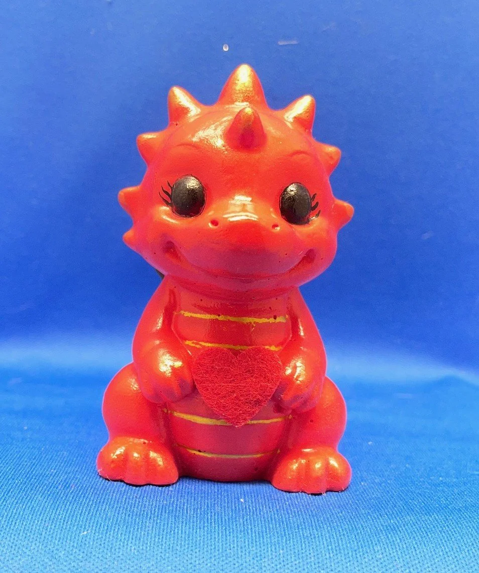 Precious Dragon Red Heart