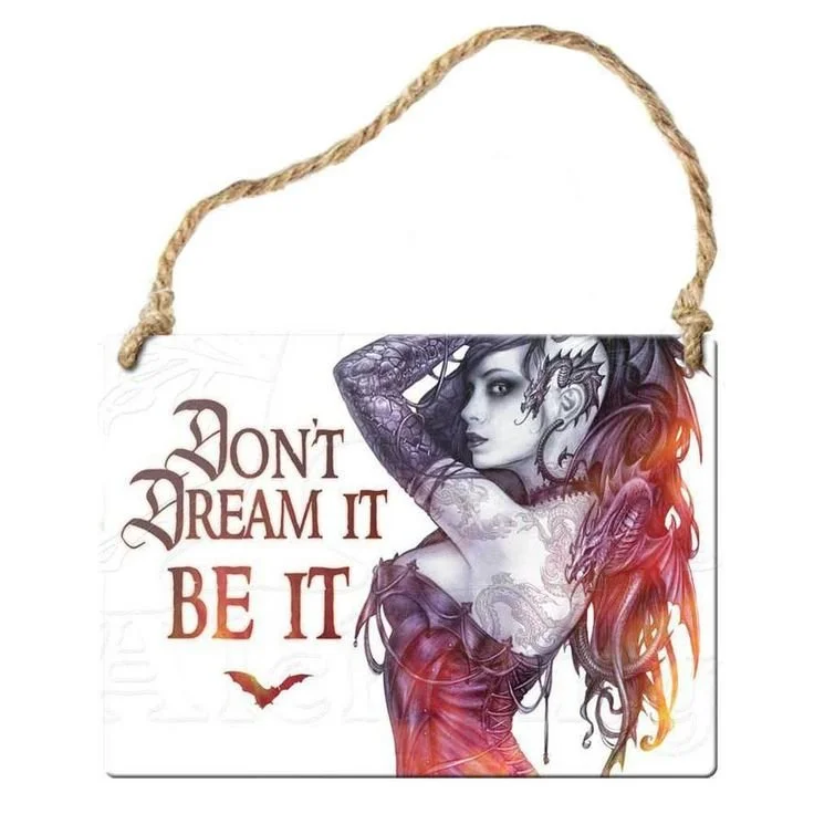 ALHS19 "Don't Dream It" Metal Plaque