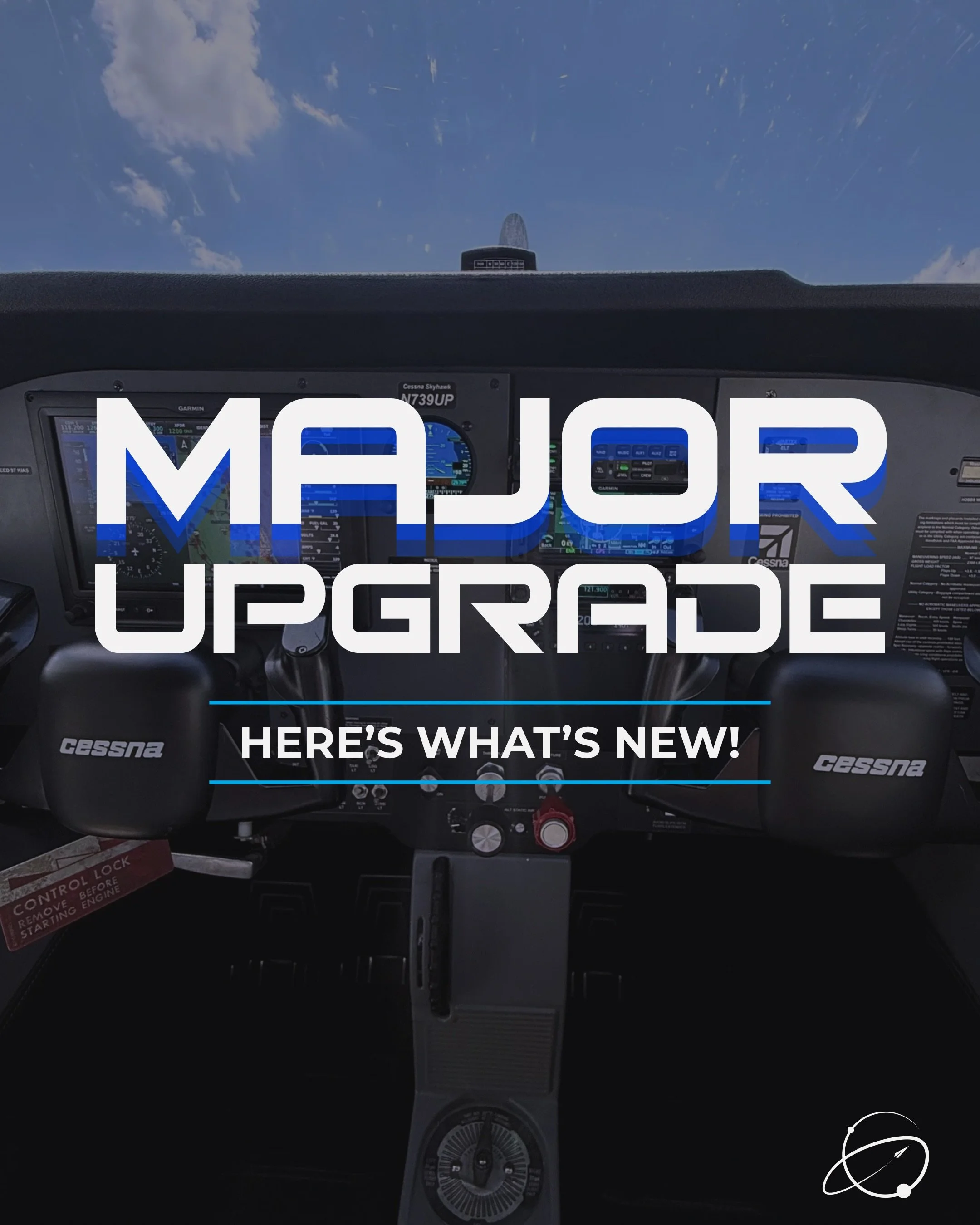 The latest upgrade has arrived in our Flight Academy&rsquo;s fleet! 🎛️ ✈️ 

Having updated glass panels in our aircraft provides students with a smoother transition as they move on to fly larger and more technologically equipped aircraft.

Ready to 