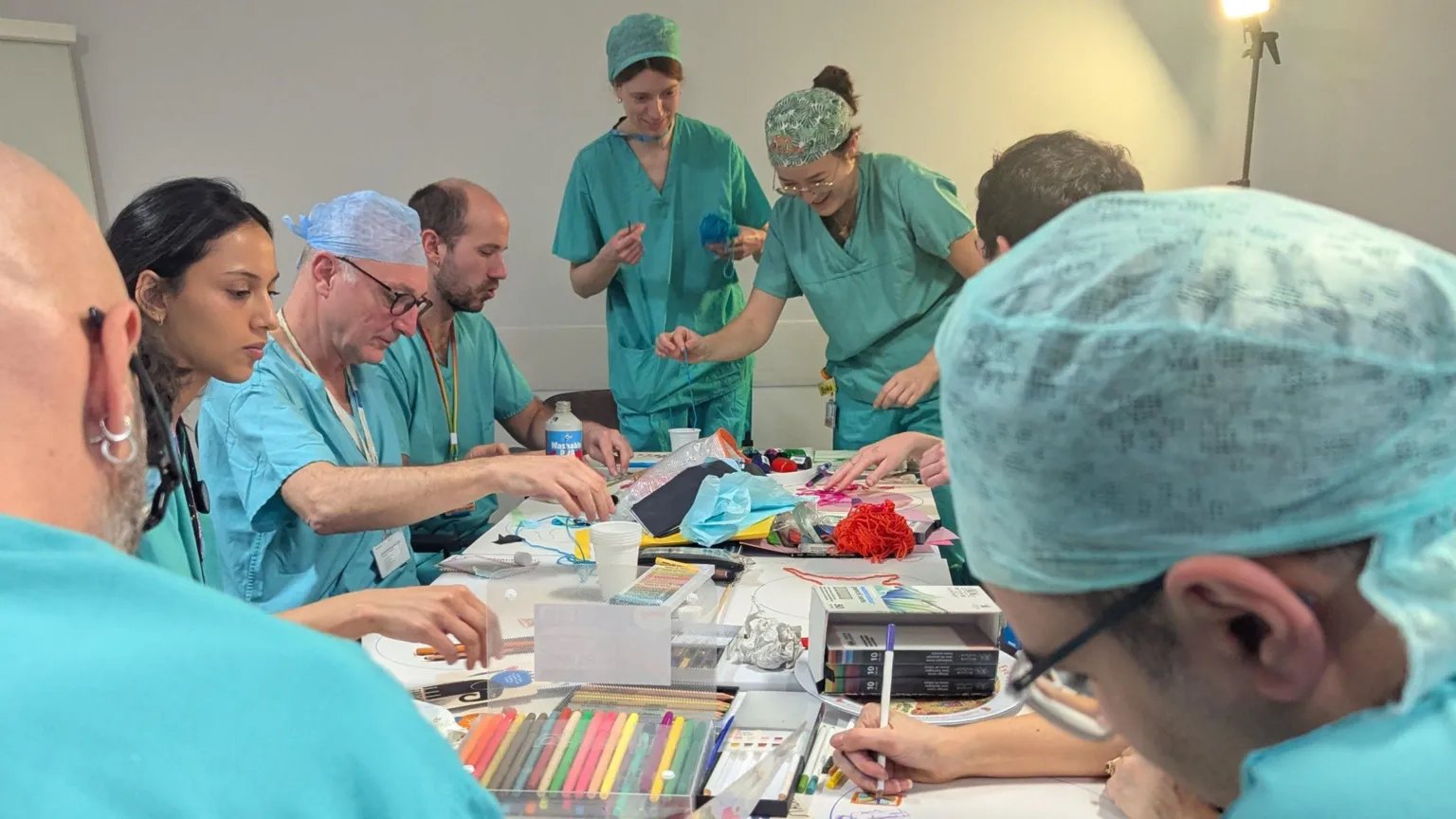 Art Therapy in UK Hospitals Lowers Staff Burnout Risk