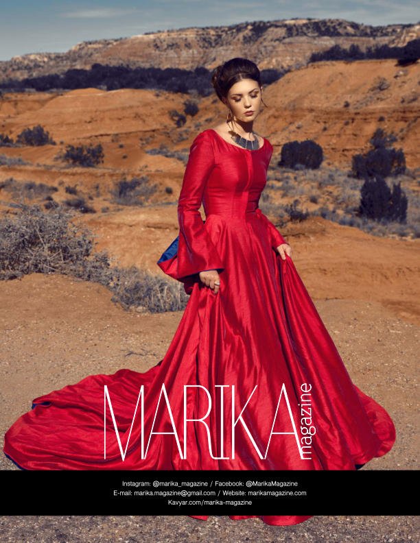 Amarillo Models Agency Models makes cover to MARIKA Fashion Magazine. 