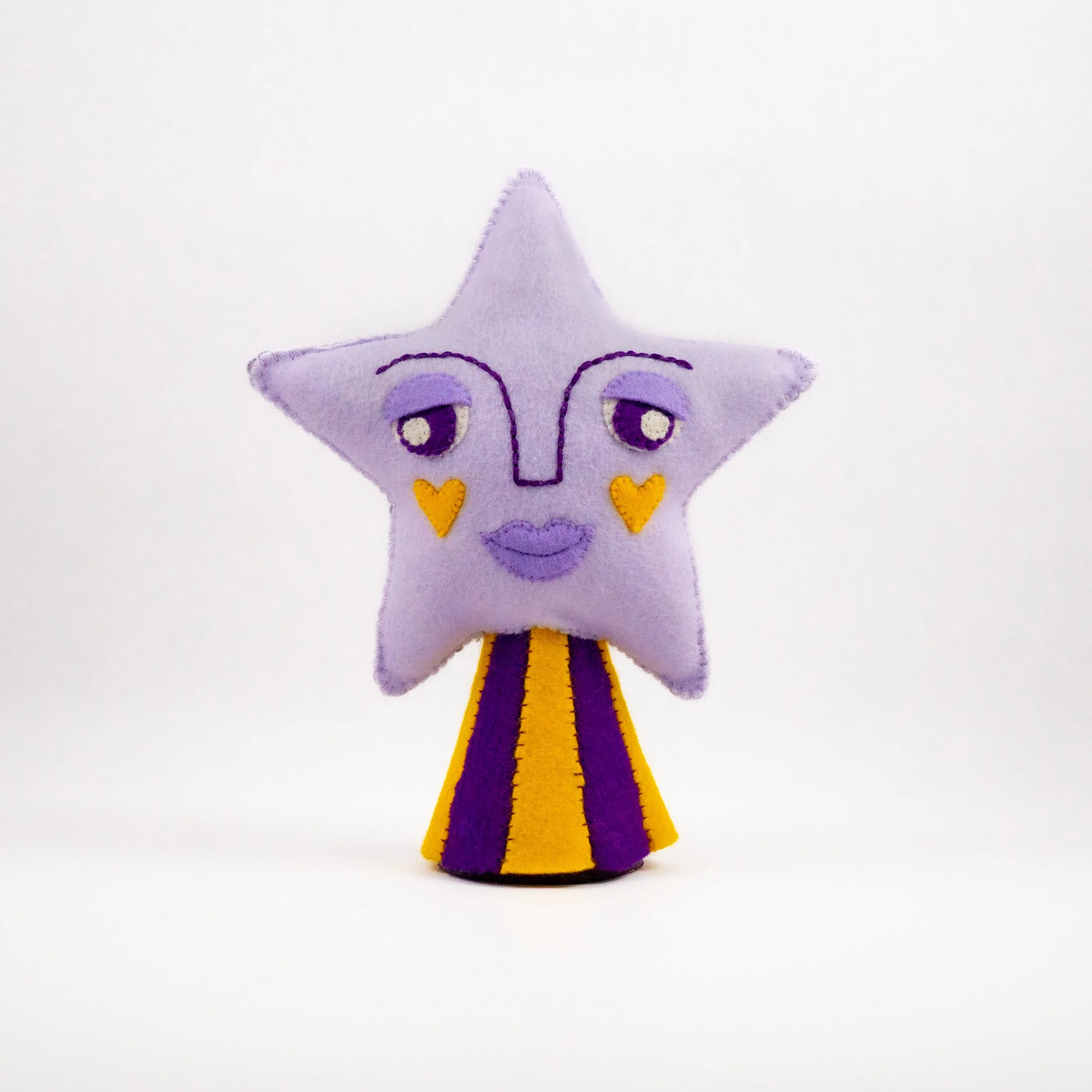 Shooting Star Tree Topper -Purple