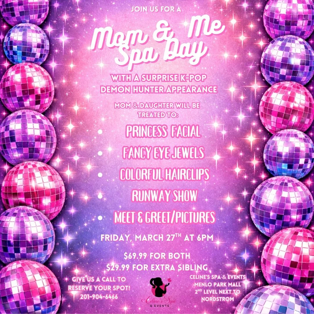 The wait is over! You asked, we listened! Mommy and Me Events are always a hit! This one&rsquo;s got an extra sparkle with a special K-Pop character dropping by! Guess who???? 🪩 Limited spots left! RSVP now: 201-904-6466