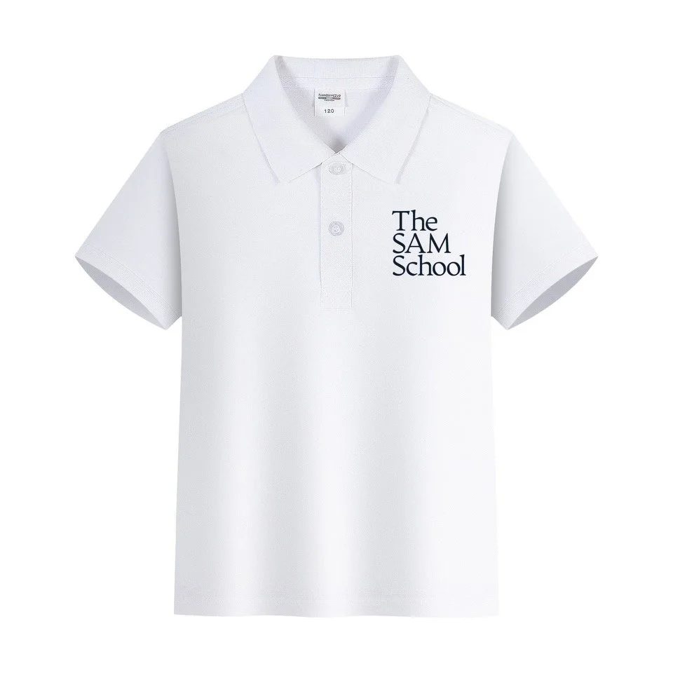 White Short-Sleeved Polo