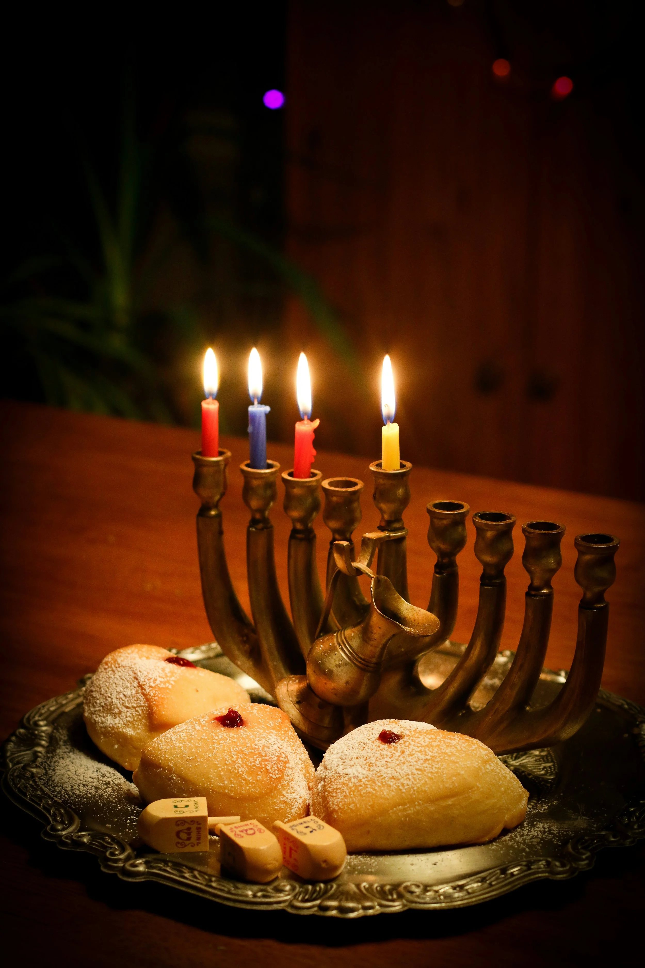 Hanukkah Party and Candle Lighting