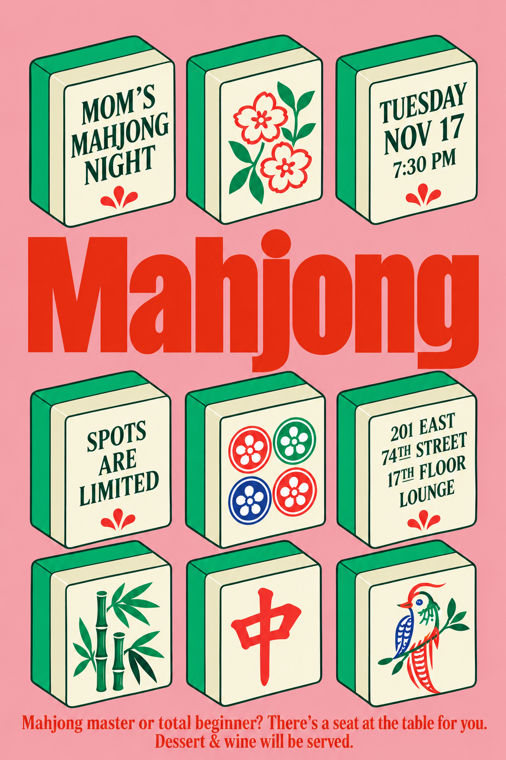 Mom's Mahjong Night